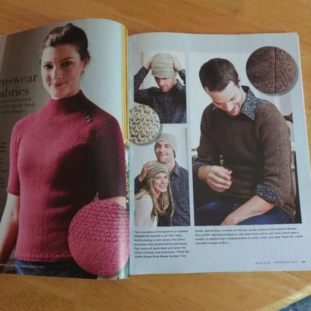 Winter 2008 INTERWEAVE KNITS 25 Cozy knitting patterns + accessories